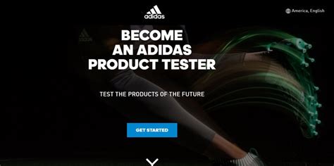 Adidas product testing portal